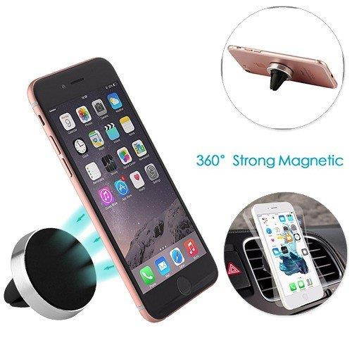 Silver Electroplating Magnetic Car Air Vent Mount Holder-WP