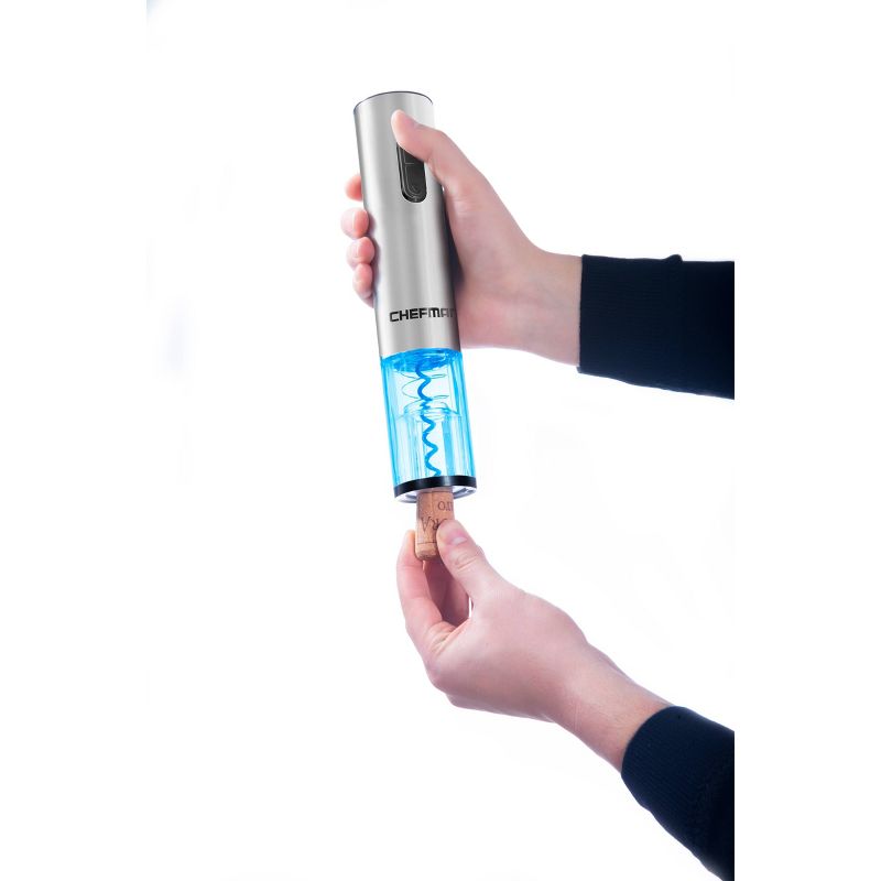 Chefman Stainless Steel Electric Wine Opener