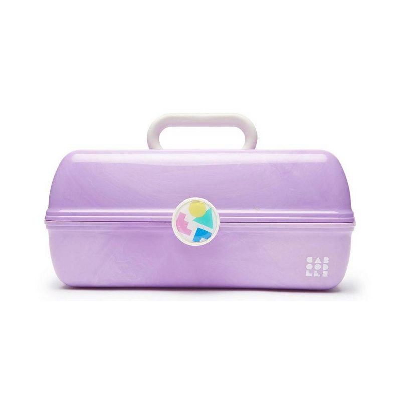 Caboodles On the Go Girl Cosmetic Bag - Purple Marble