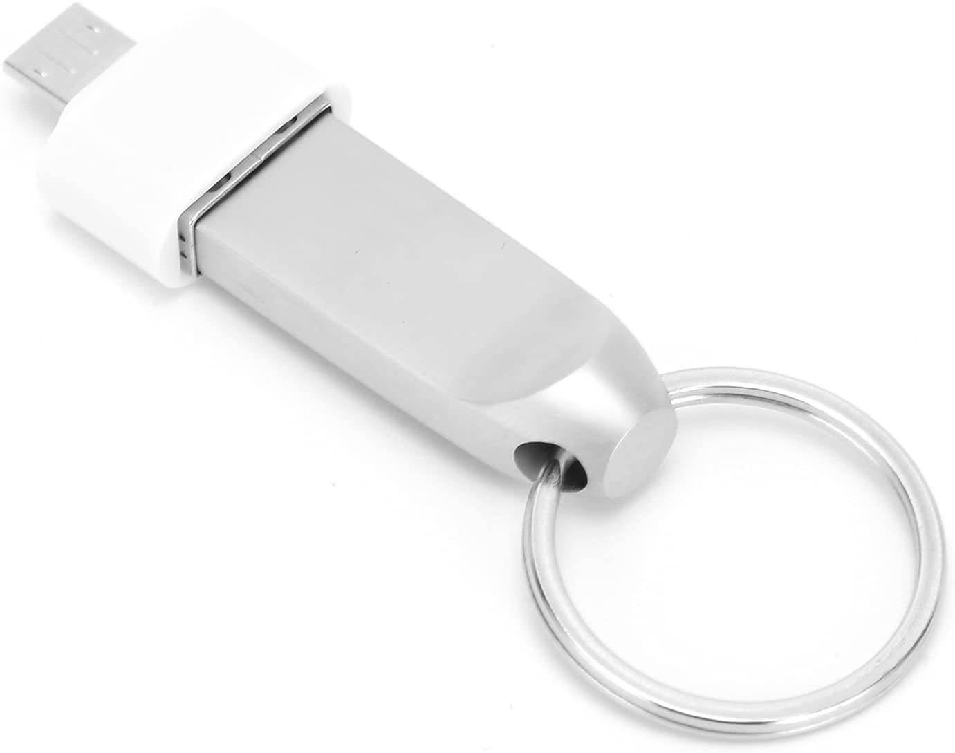 Mothinessto USB2.0 Flash Pen Drive, Hanging Buckle USB Stick Waterproof Jump Drive Support Mobile Phone OTG(8GB)