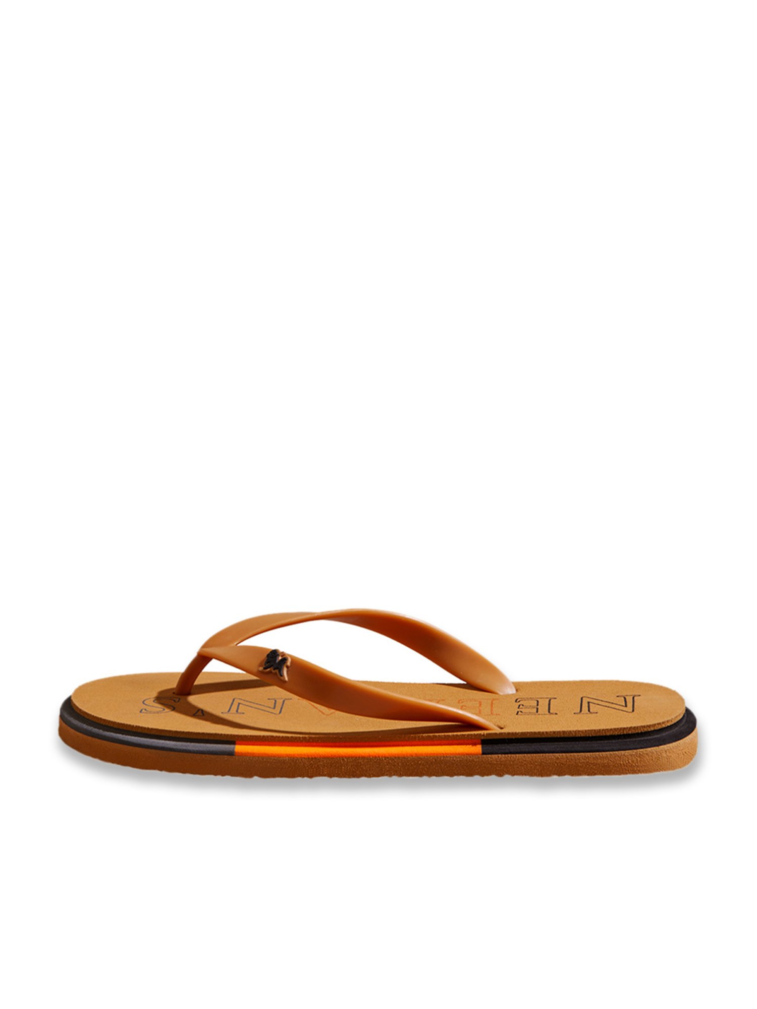 Neemans Men's Recreation Brown Flip Flops