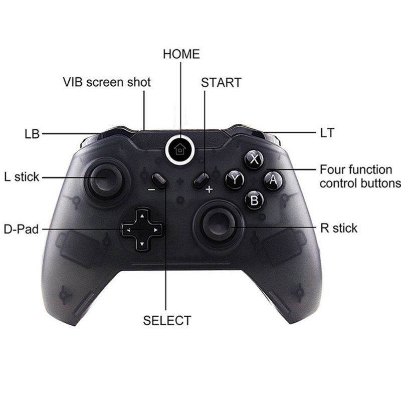 Wireless Bluetooth Gamepad Joystick Game For Nintendo Switch Pro Controller US