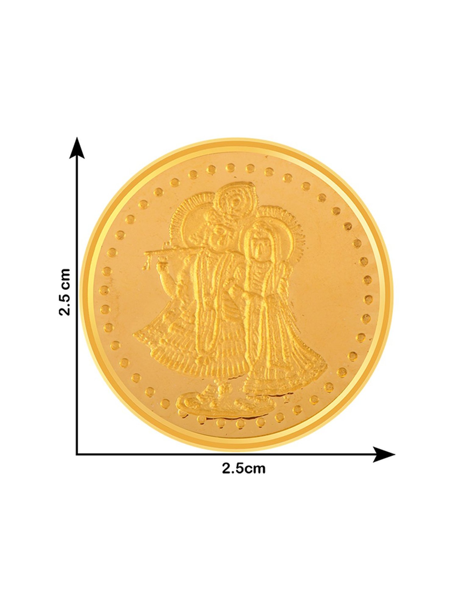 P.C. Chandra Jewellers 24k (995) 10gm Gold Coin