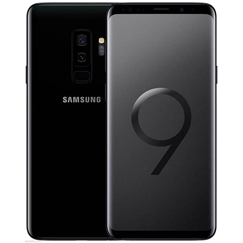 Galaxy S9+, 64GB, Midnight Black -Fully Unlocked (Renewed)