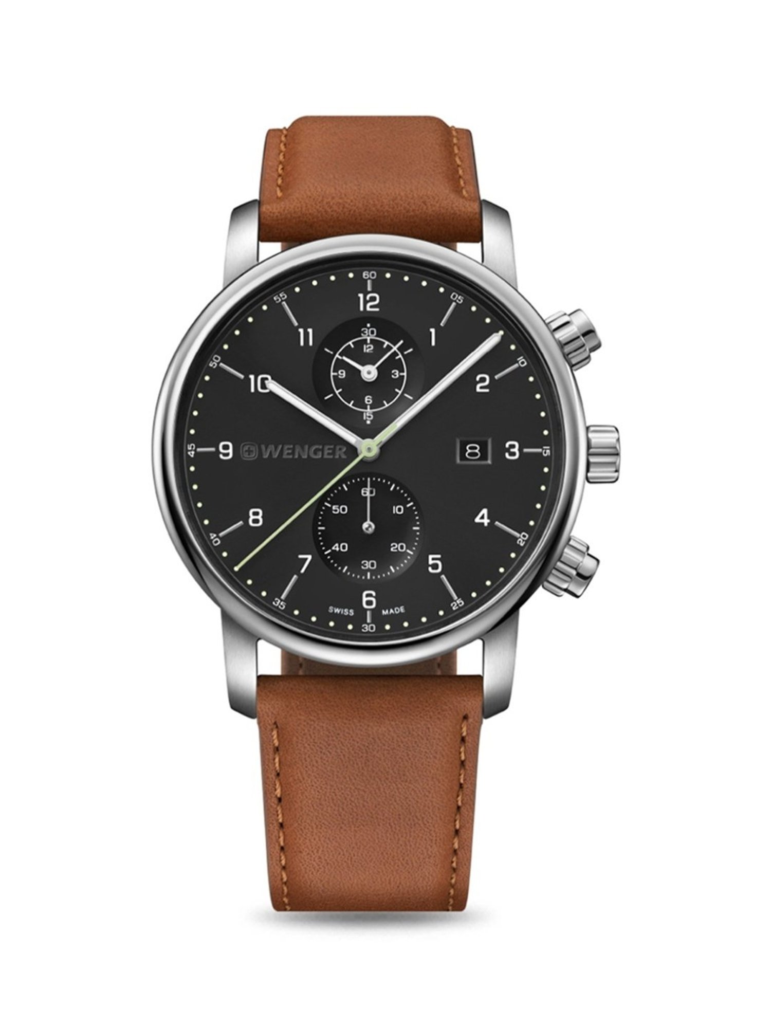 Wenger Swiss Made 01.1743.121 Urban Classic Chrono Analog Watch for Men