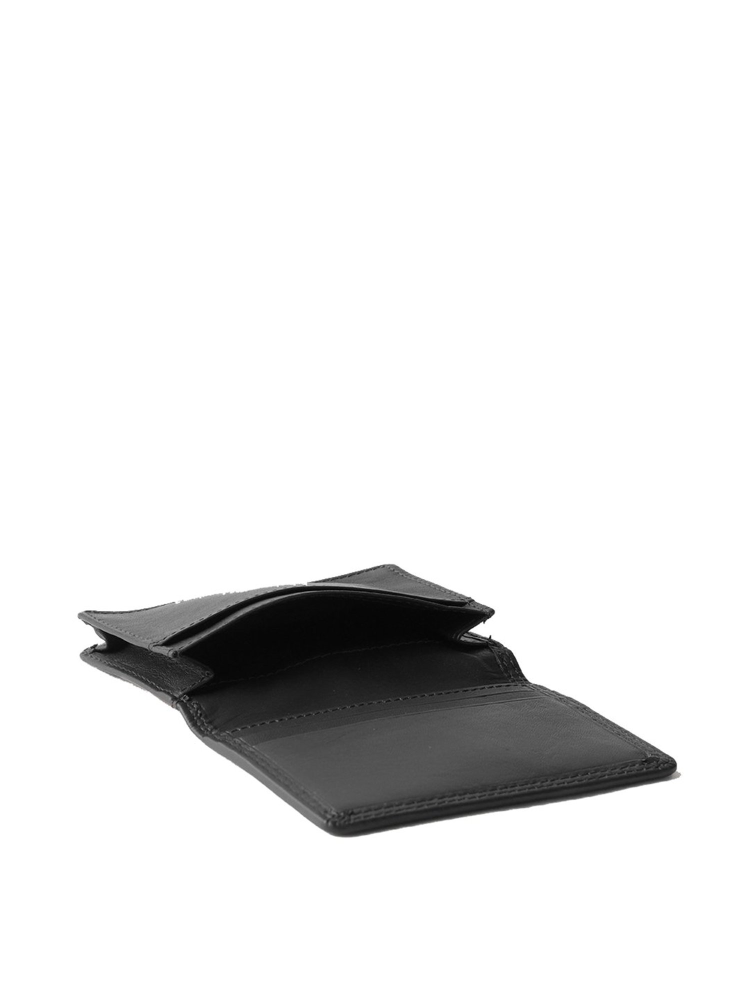 Brown Bear Black Casual Leather Rfid Card Holder for Men