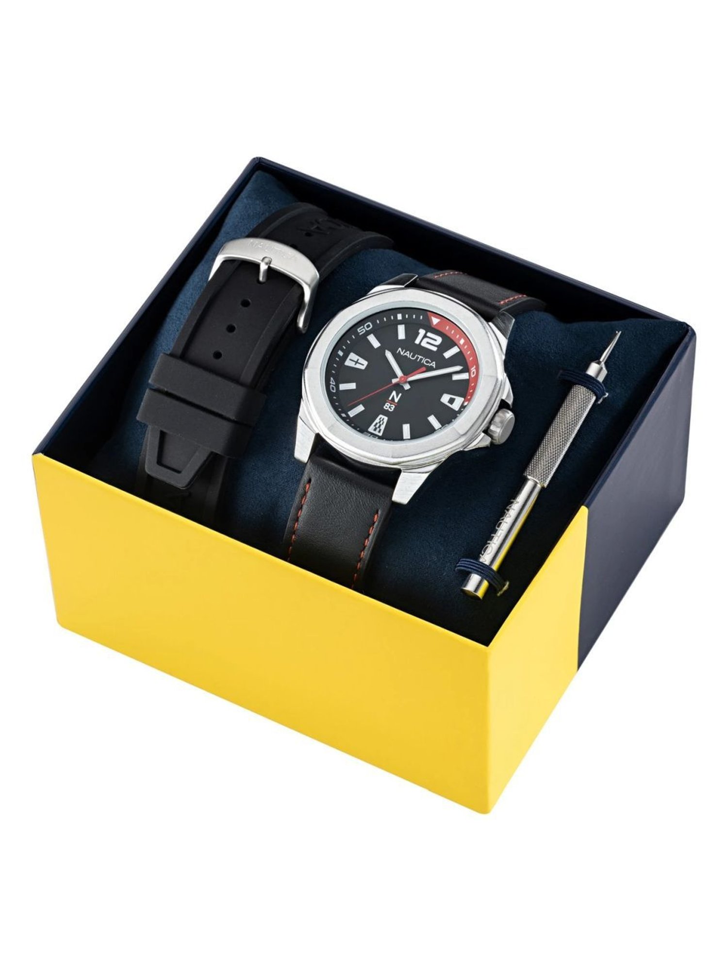 Nautica NAPTBF105 N83 Watch for Men With Interchangeable Strap