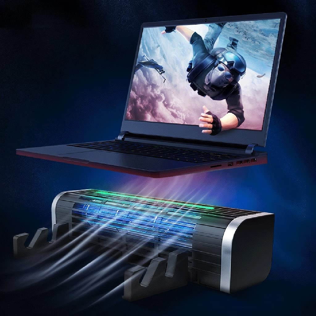 Computer Cooler USB Cooling Fan Laptop Notebook Cinema Cooler USB External Heat Sink Computer Bracket High Speed Mute Cool Pad (Color : NO.3)