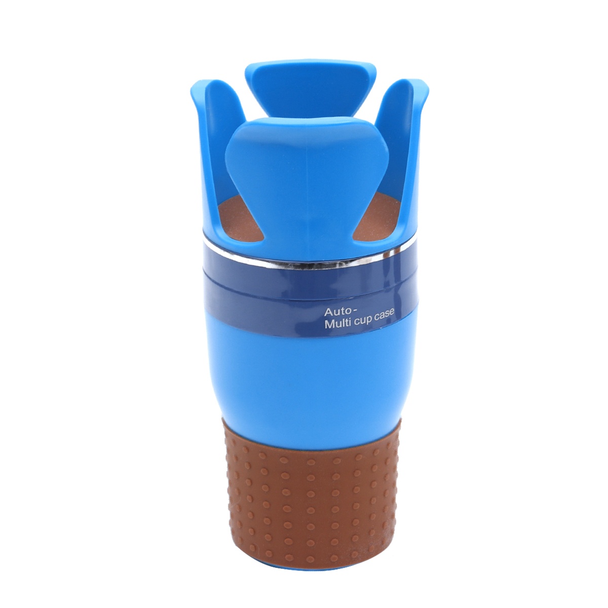 Car Multifunctional Cup Holder Auto-multi Cup Case Drinking Bottle Holder Organizer Storage Box (Black)