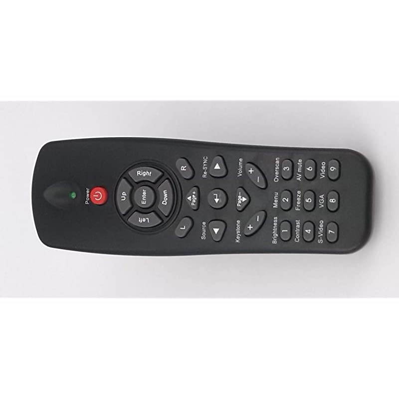 Generic Universal Compatible Replacement Projector Remote Control Fit For OPTOMA BR3043N EW674N DW674 EX774N EX762 TW675UTI3D TX779P3D EW610ST EX520 EP7155 Projector 365 Days Warran