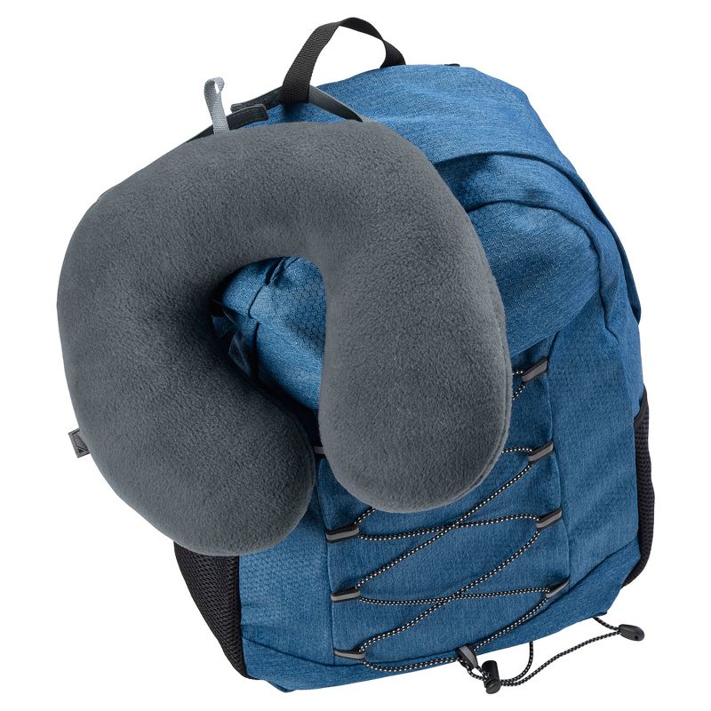 Lewis N. Clark Comfort Neck Travel Pillow - Gray
