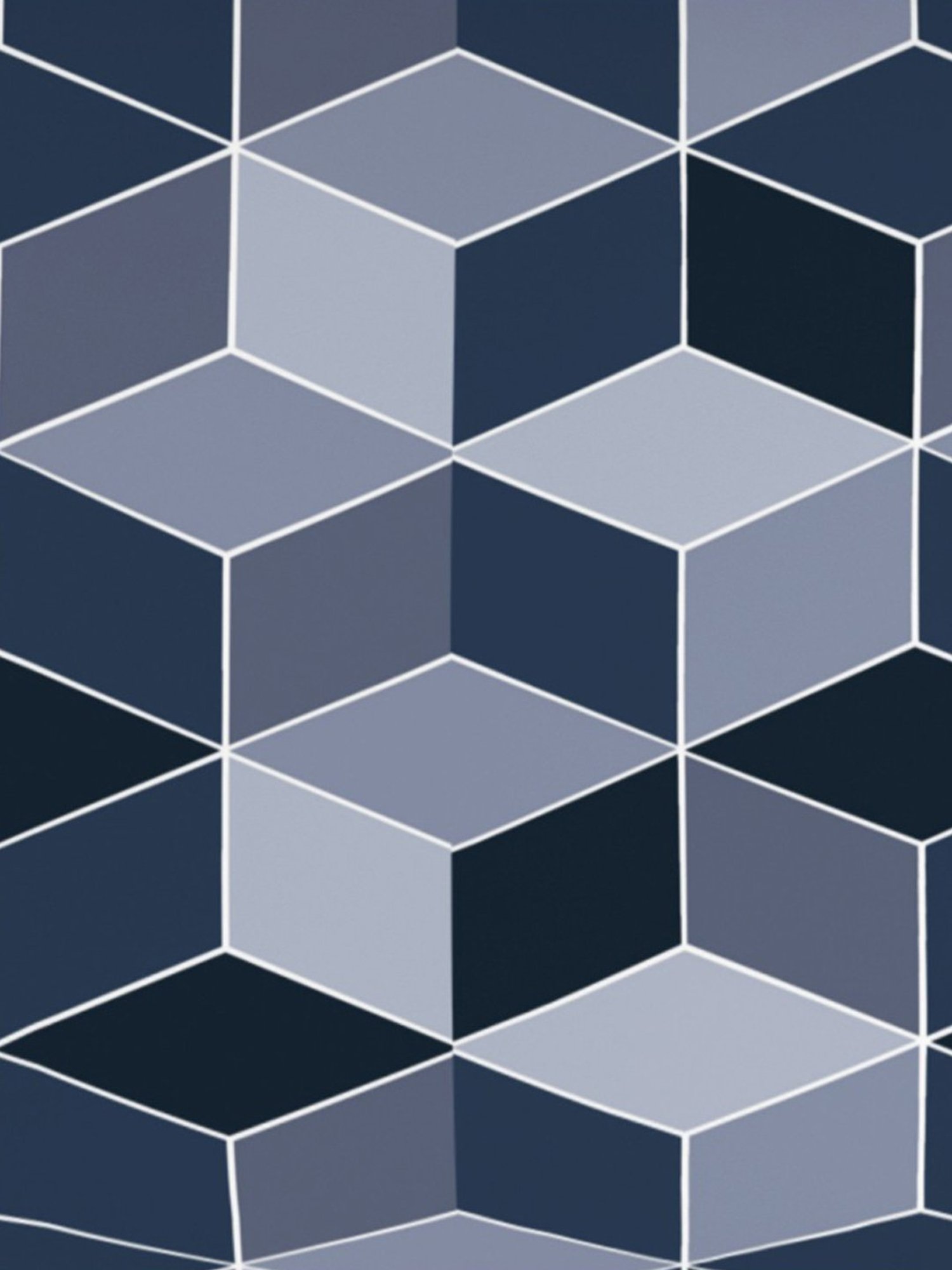 Welspun Geometric Blue 144 TC Microfiber Double Dohar