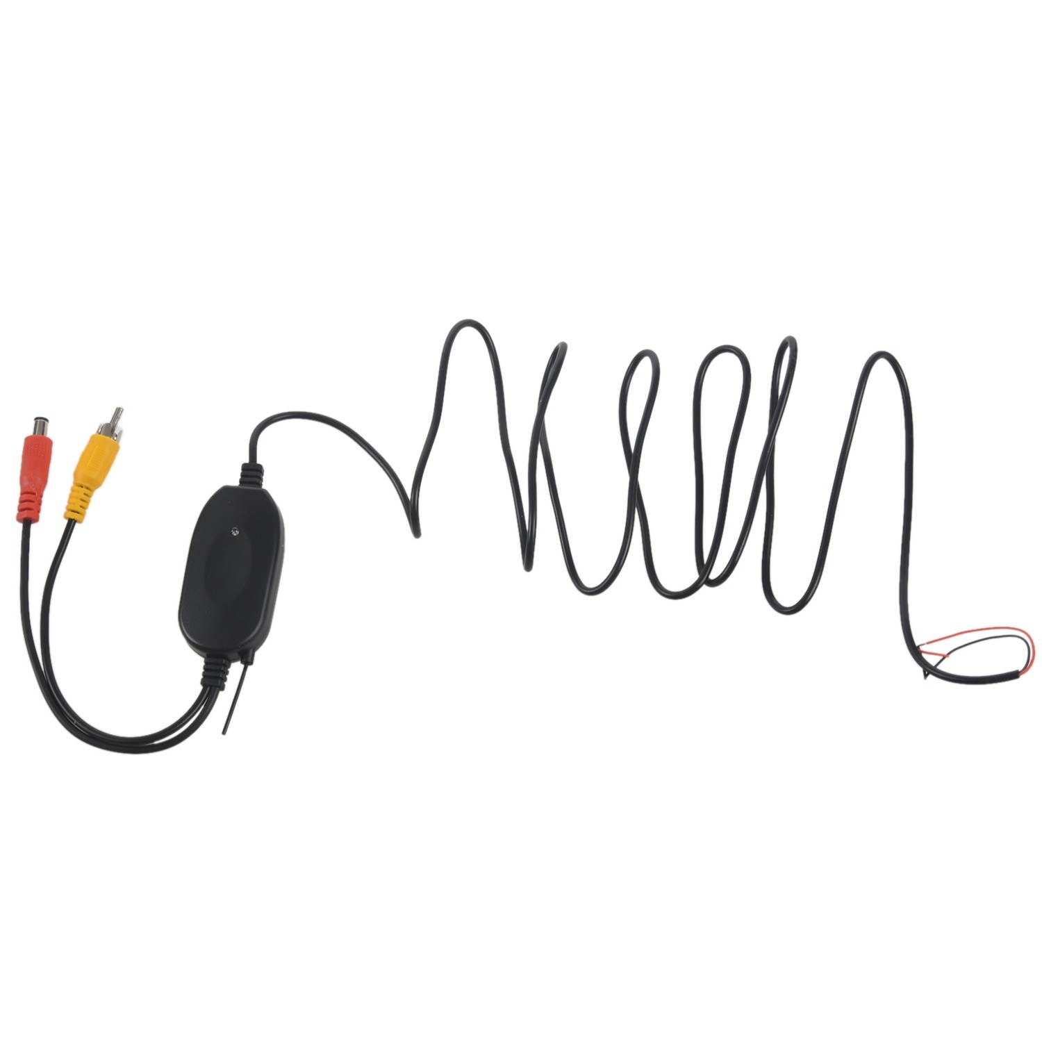 2.4GHZ RCA Wireless Video Transmitter Receiver Kit Set for Car Rearview Backup Camera Monitor DVD Player GPS