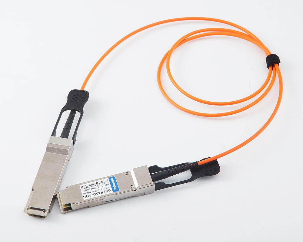 20m(65.62ft) Cisco QSFP-H40G-AOC20M Compatible 40G QSFP+ to QSFP+ Active Optical Cable
