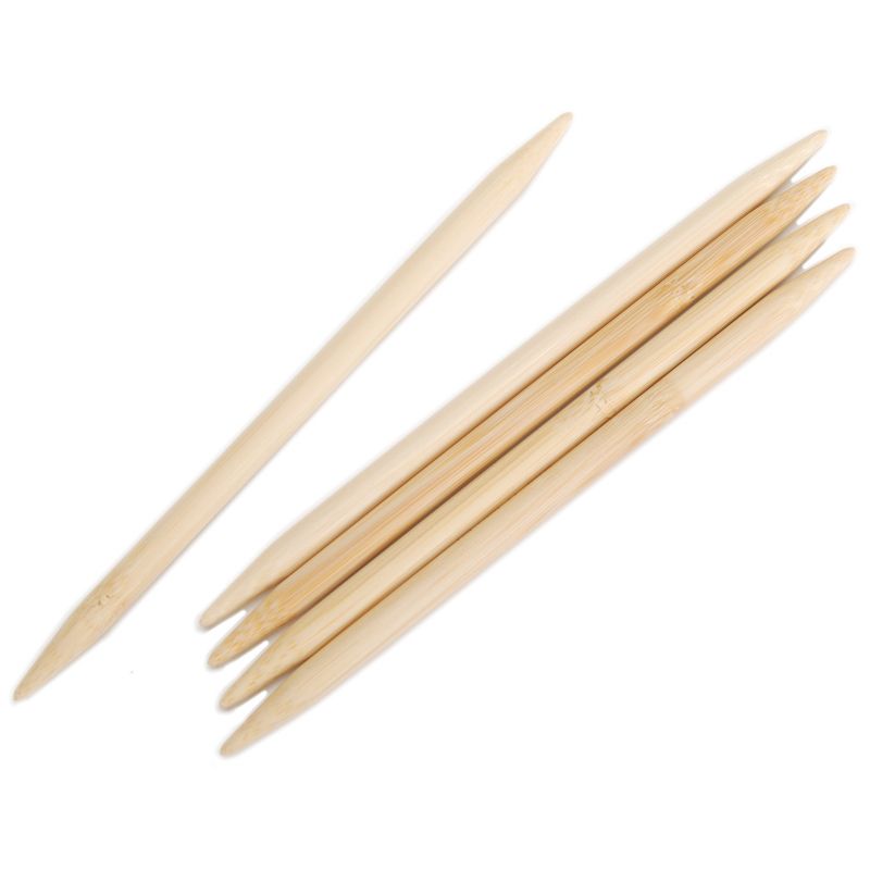Takumi Bamboo Double Point Knitting Needles 7" 5/Pkg-Size 11/8mm