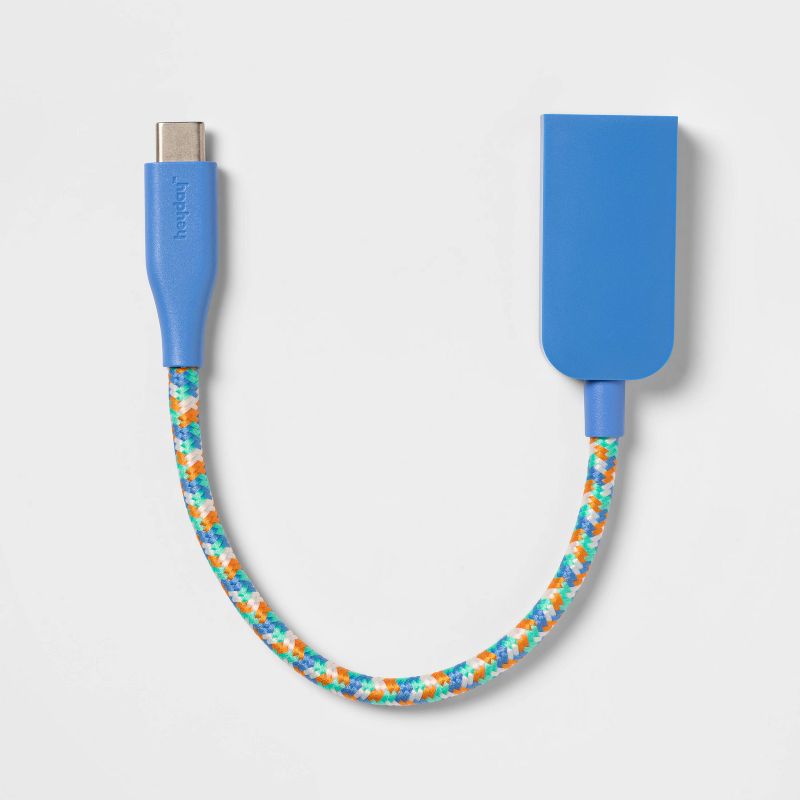 heyday™ 8.5" USB-C to HDMI Adapter - Blue