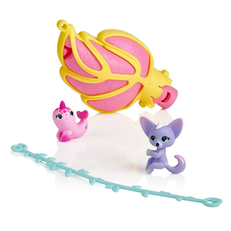 Fingerlings Minis Series 3 - 2 Pack Leaf Pod Play-Set By WowWee