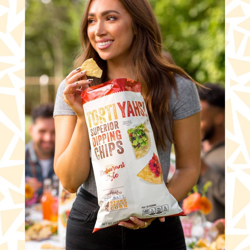 Golden Flake Sea Salt Flavored Stone Ground Corn Tortilla Chips - 12.5oz
