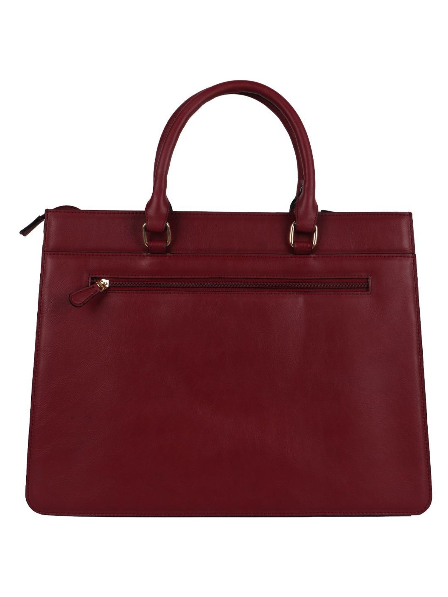 Horra Maroon Large Laptop Handbag