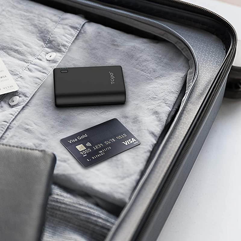 10000mah Power Bank External Battery Packs, Portable Charger with Built-in Cables for Cell Phone Battery Backup, Portable Phone Charger Compatible with iPhone, iPad, iPod, Android Phones