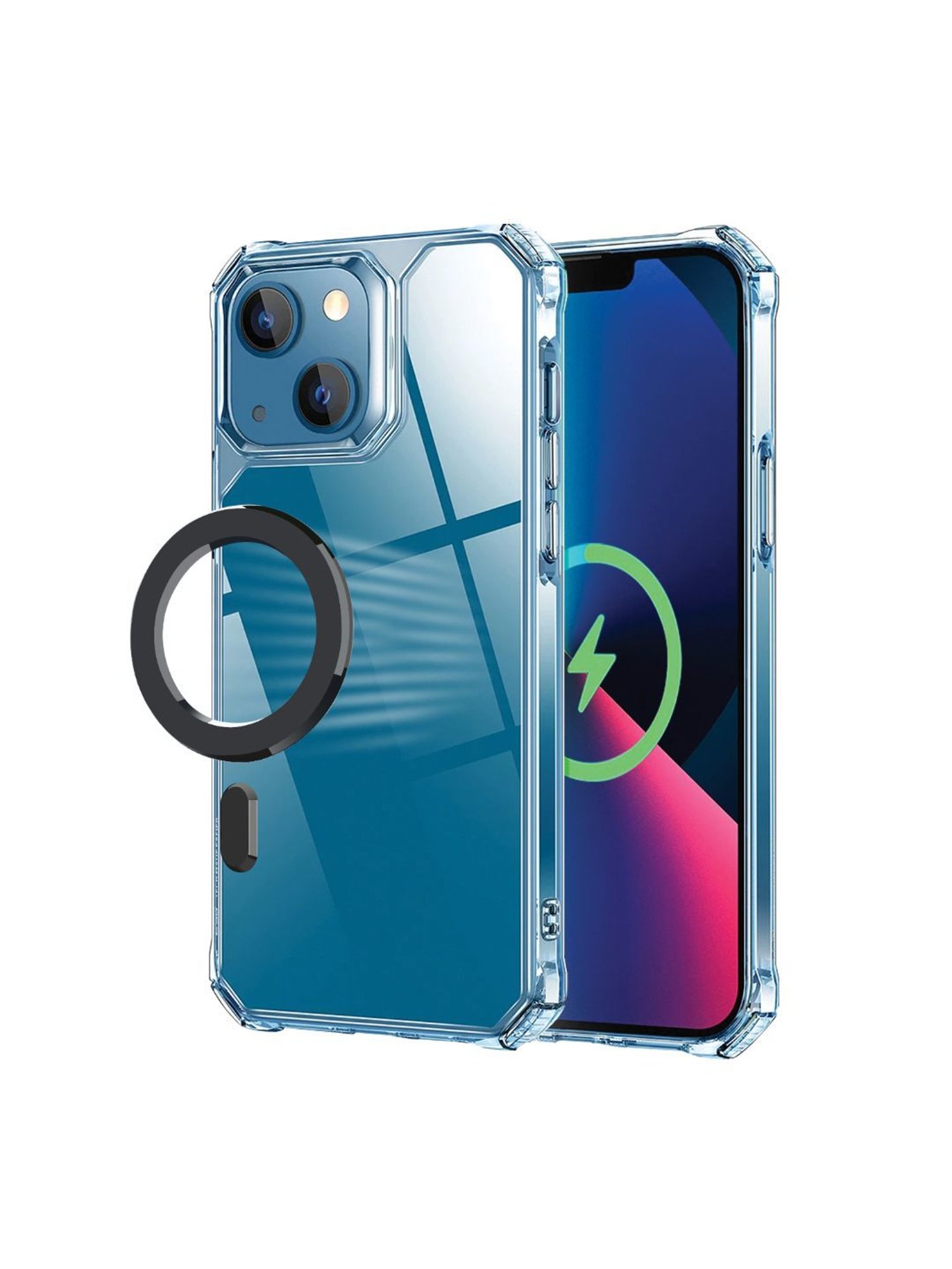 GRIPP MAGRING Magnetic Supporter for Mag-Safe Ring for All Qi Enabled Phones - Black