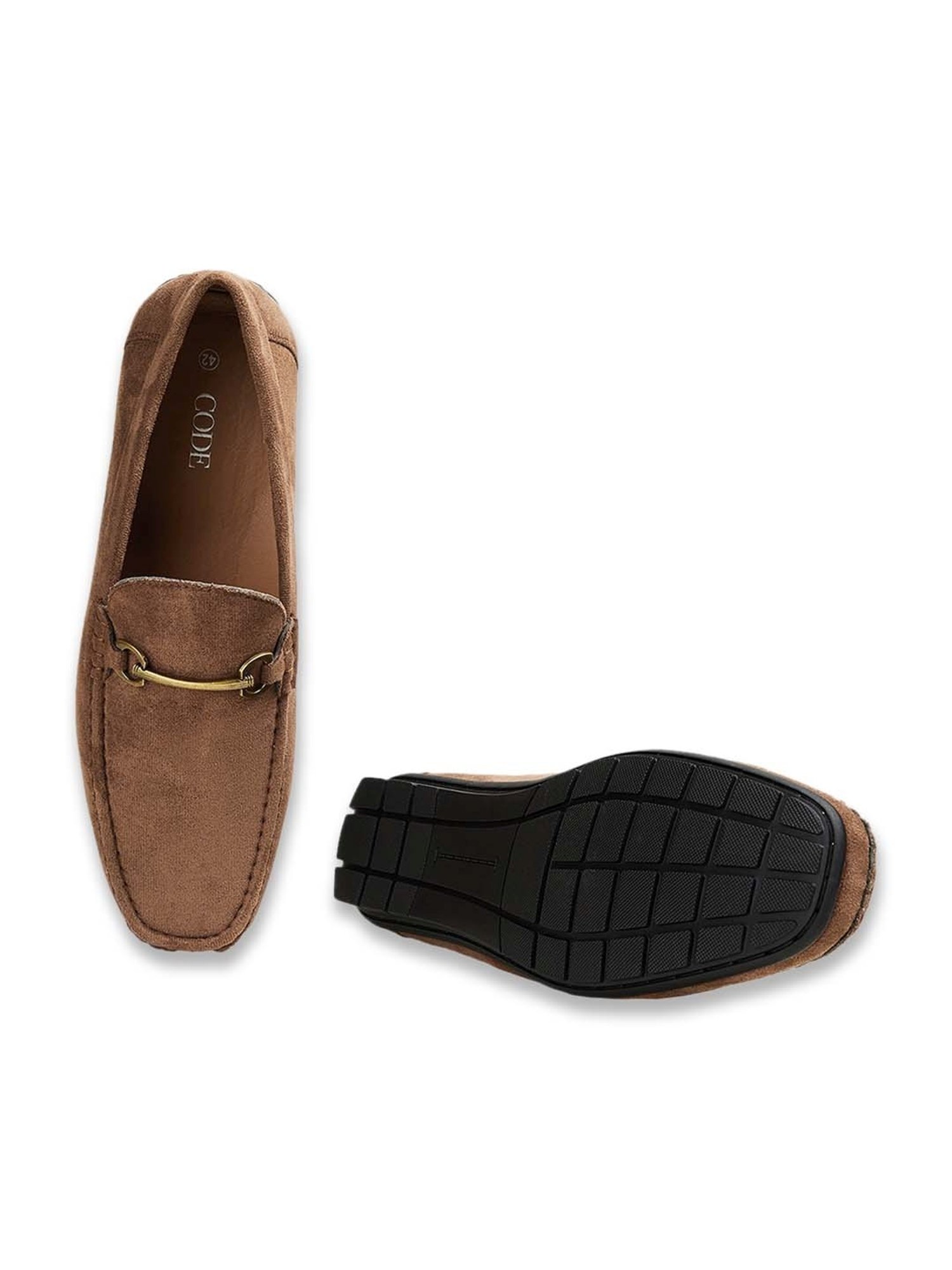 Code by Lifestyle Men's Brown Casual Loafers