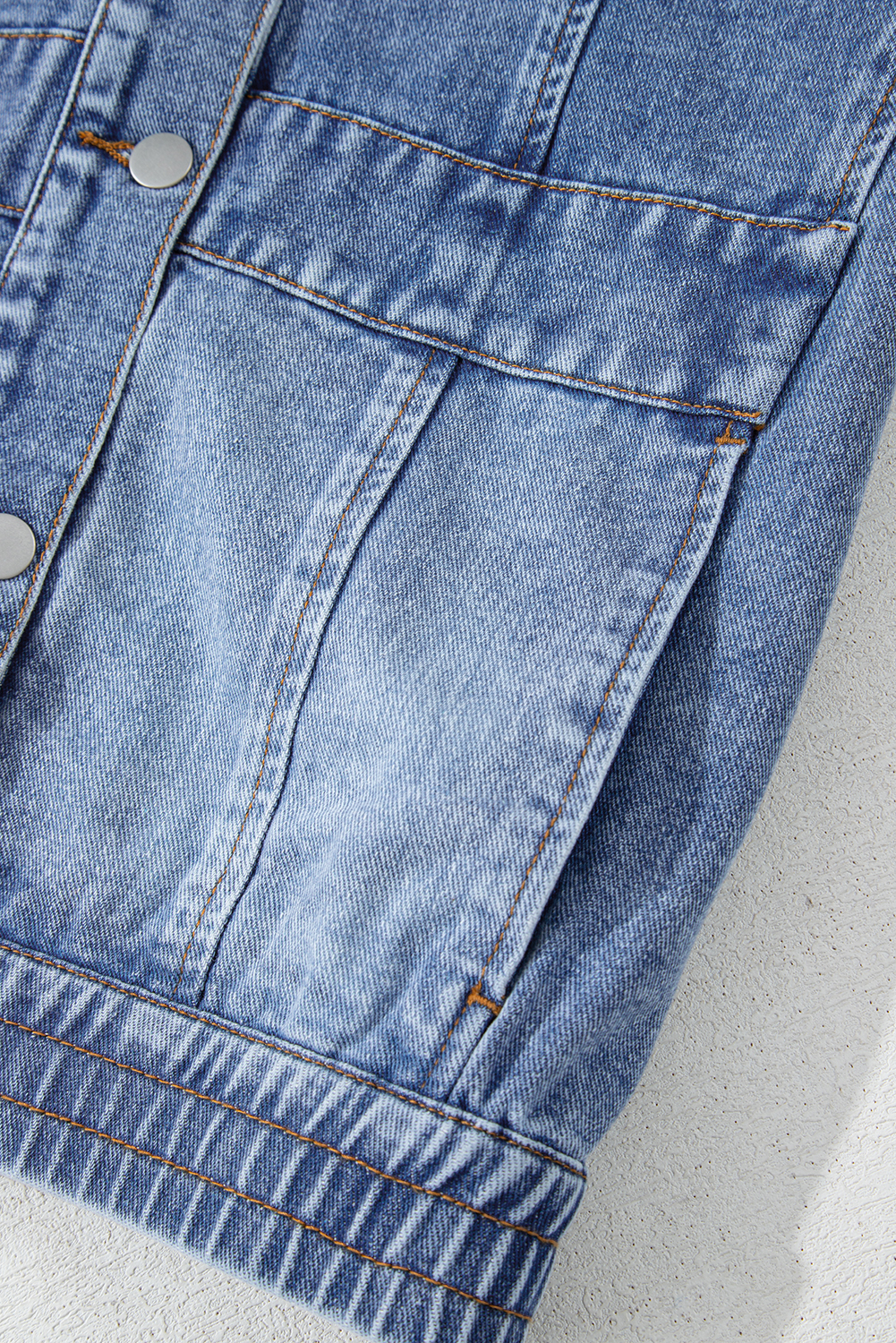 Brown Plaid Button Up Long Sleeve Flannel Shacket