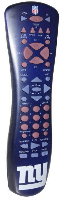 iHip NFRC01NYG New York Giants Universal TV Remote
