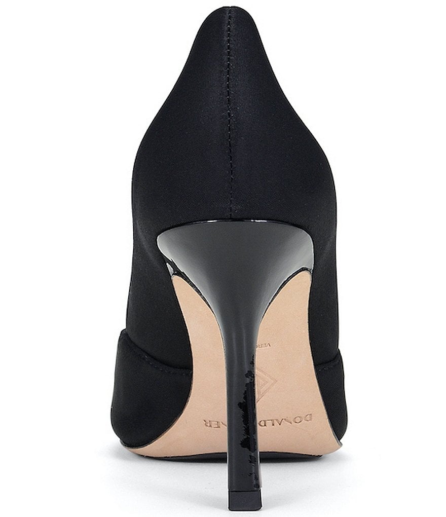 Donald Pliner Pola Crepe Elastic Pumps