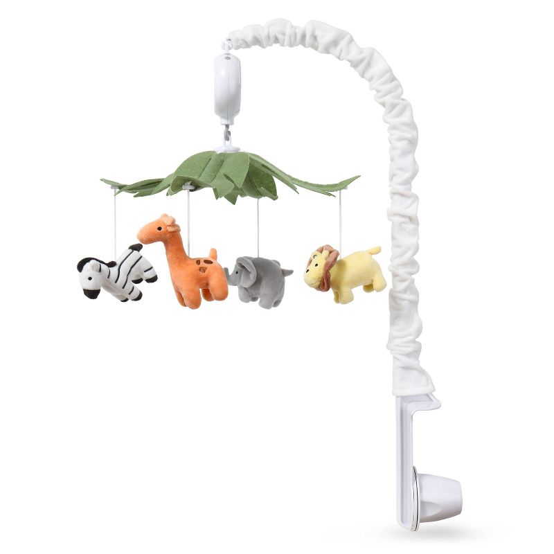 The Peanutshell Safari Animals Musical Mobile