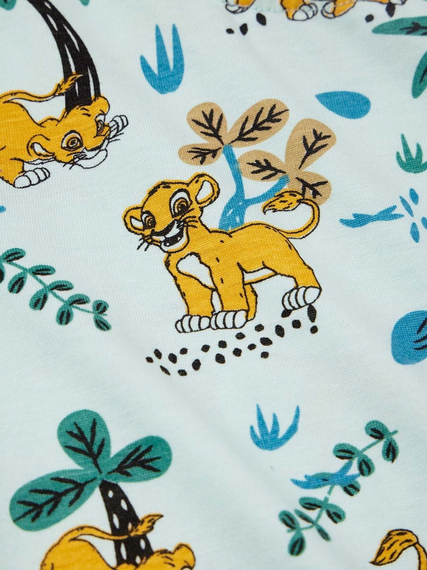 The Souled Store Kids Multicolor Cotton Printed Lion King T-Shirt