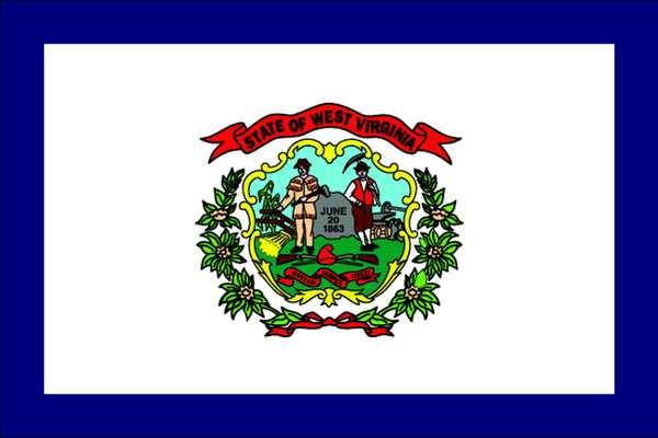 NYLGLO 145860 West Virginia State Flag,3x5 Ft