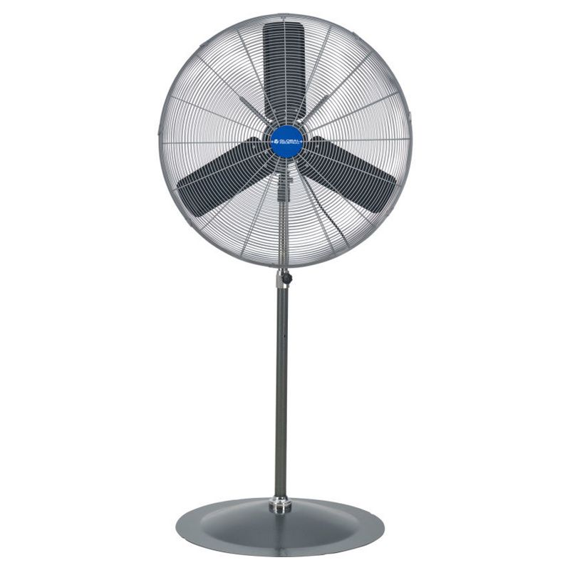 O2COOL Rechargeable Deluxe Necklace Fan with USB Cord Gray