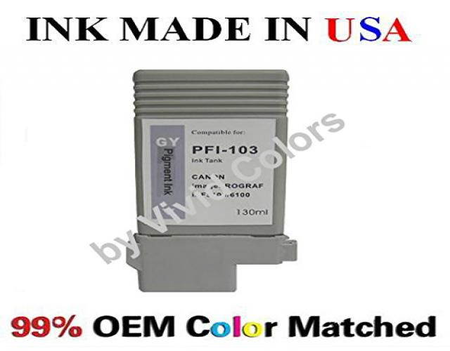 PFI-103 New Compatible Cartridge for IPF5100 6100s- Gray