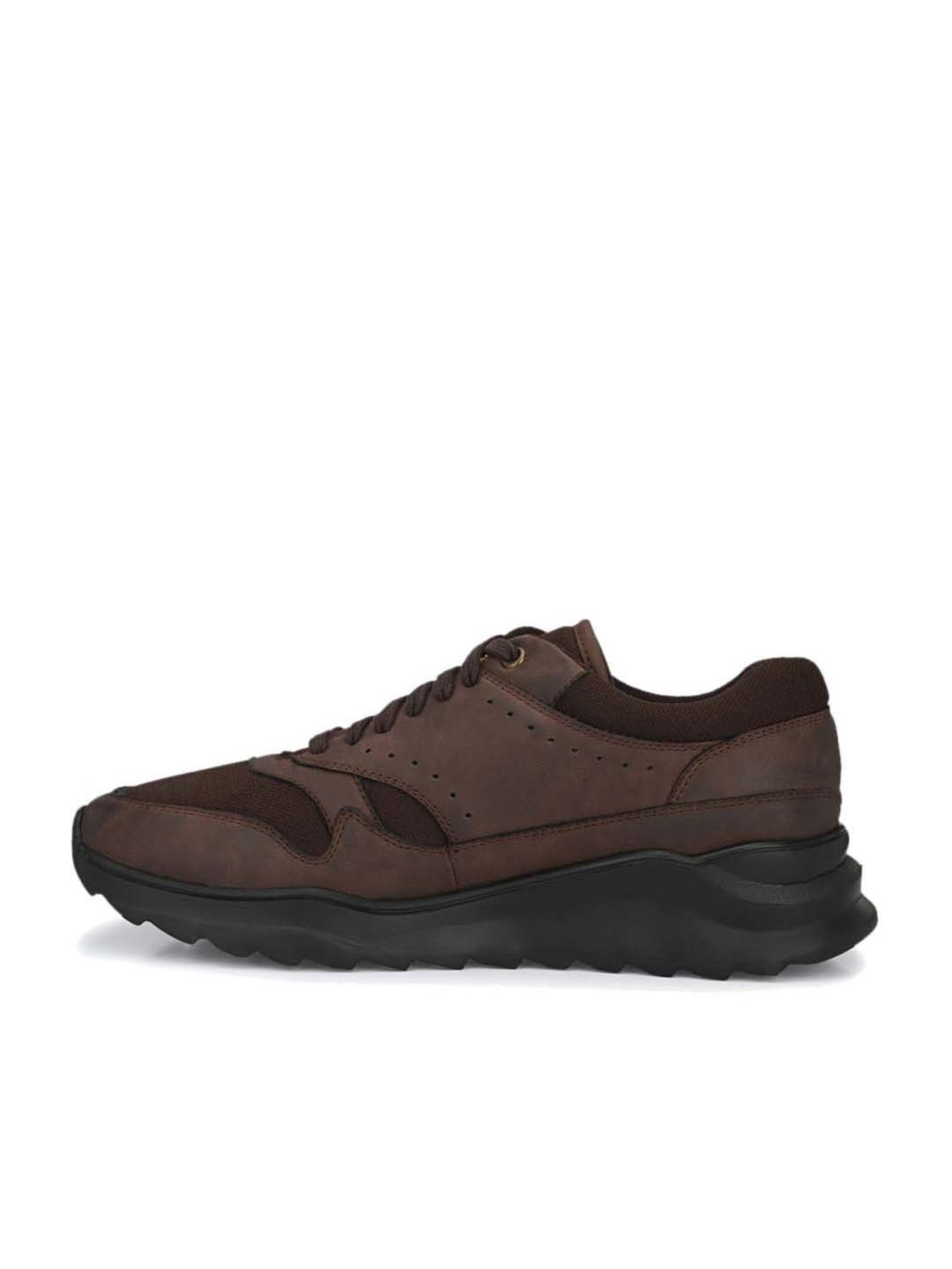 Delize Men's Brown Casual Sneakers