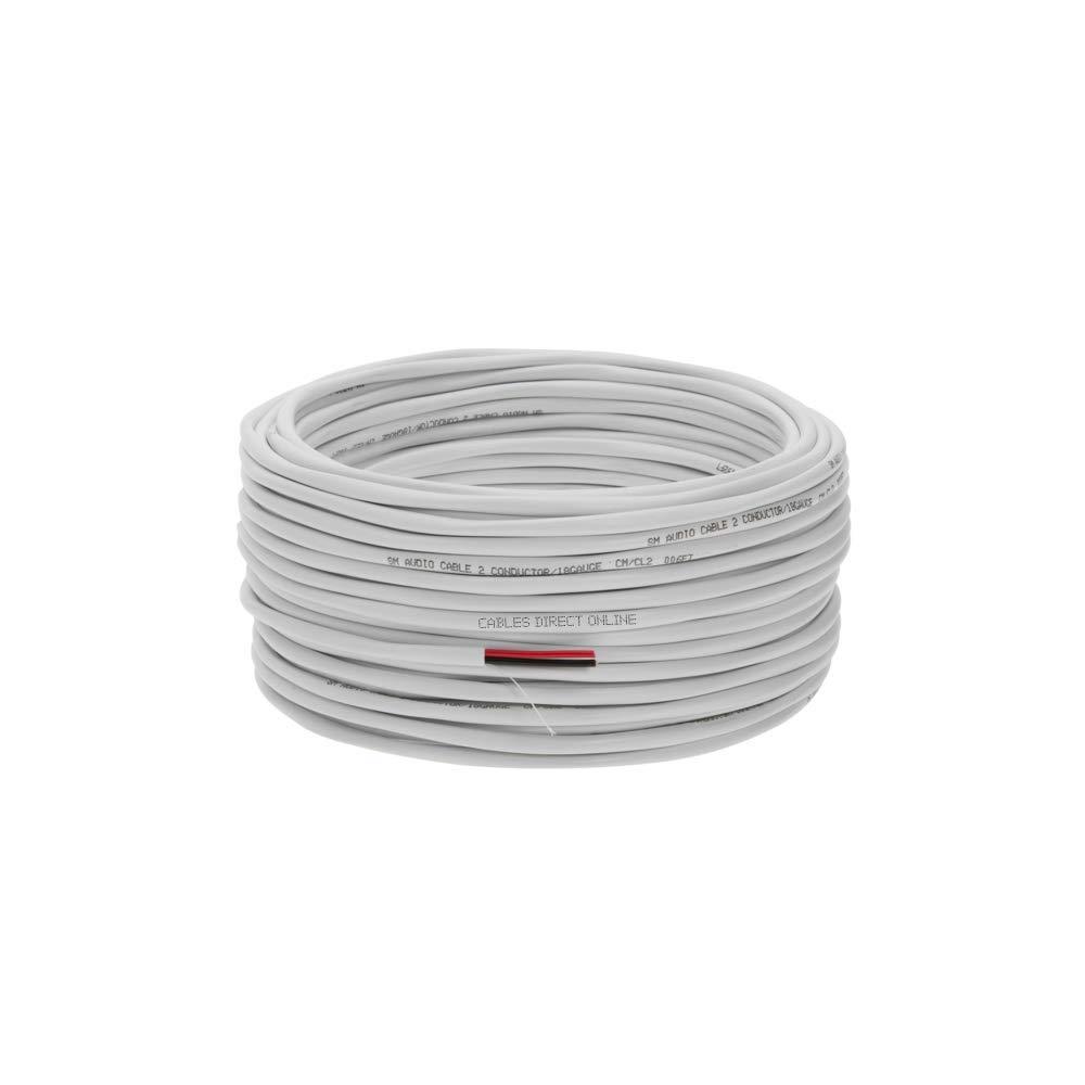 Satmaximum 500ft Speaker Cable 16 AWG Wire Cl2 in Wall Bulk 16/2 Gauge 2 Conductor Audio