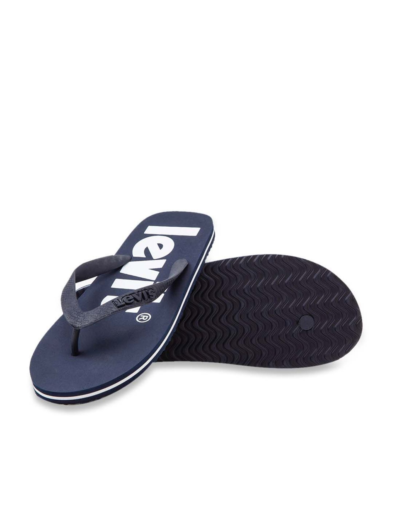 Levi's Men's Navy Flip Flops