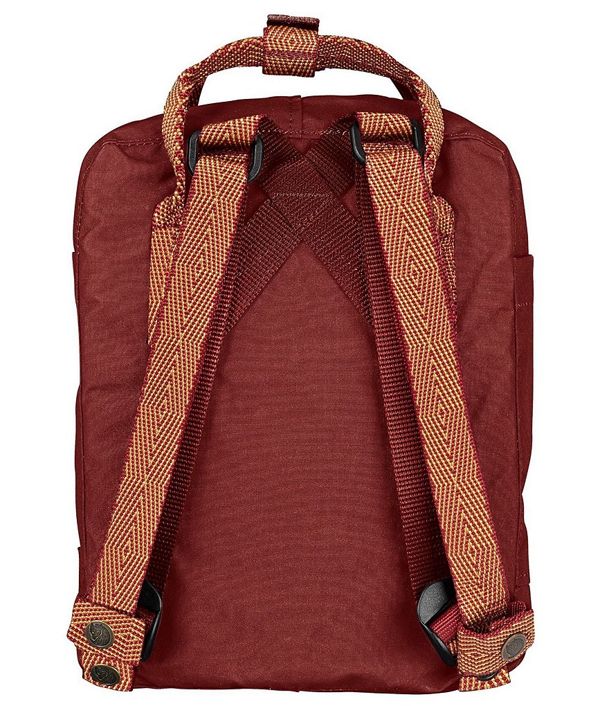 Fjallraven Contrast Handle Mini Kanken Water-Resistant Backpack