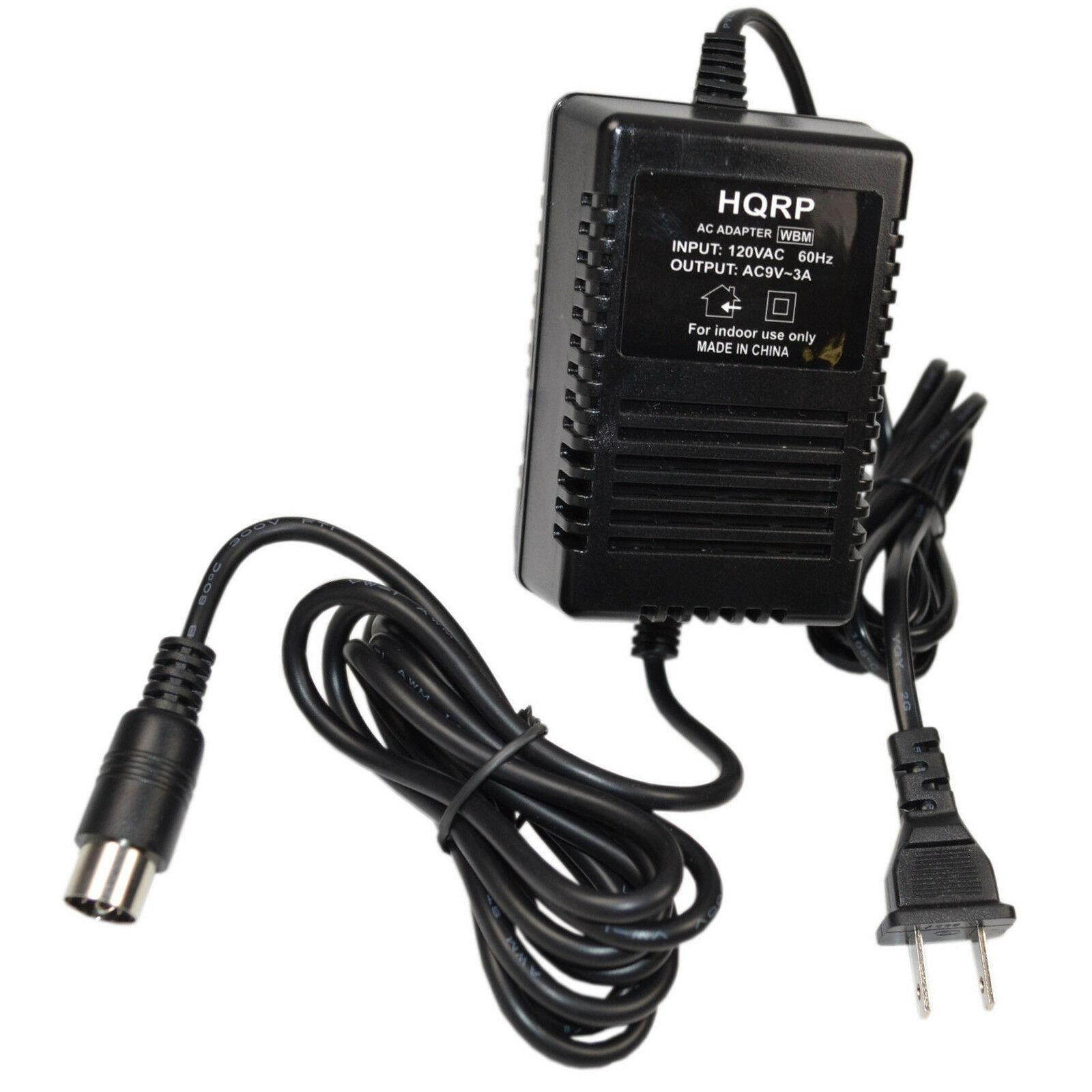 AC Adapter for RSP Intelliverb 24 bit Virtual Room Processor 413-1000 4-PIN DIN