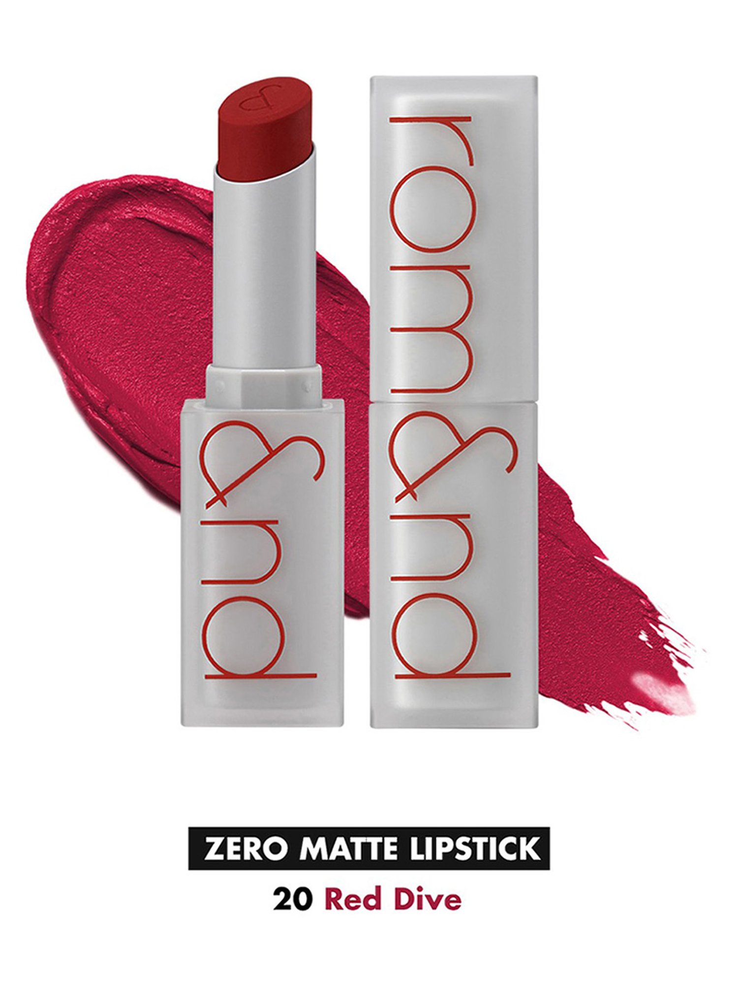 Rom&nd Zero Matte Lipstick 20 Red Dive - 3 gm