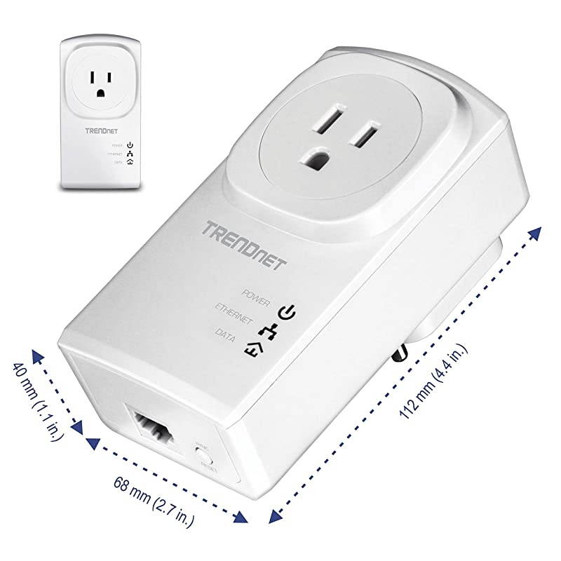 AV200 200 Mbps Powerline Ethernet Bridge Adapter PG-9141S (1-Unit) (FBA_PG-9141S)