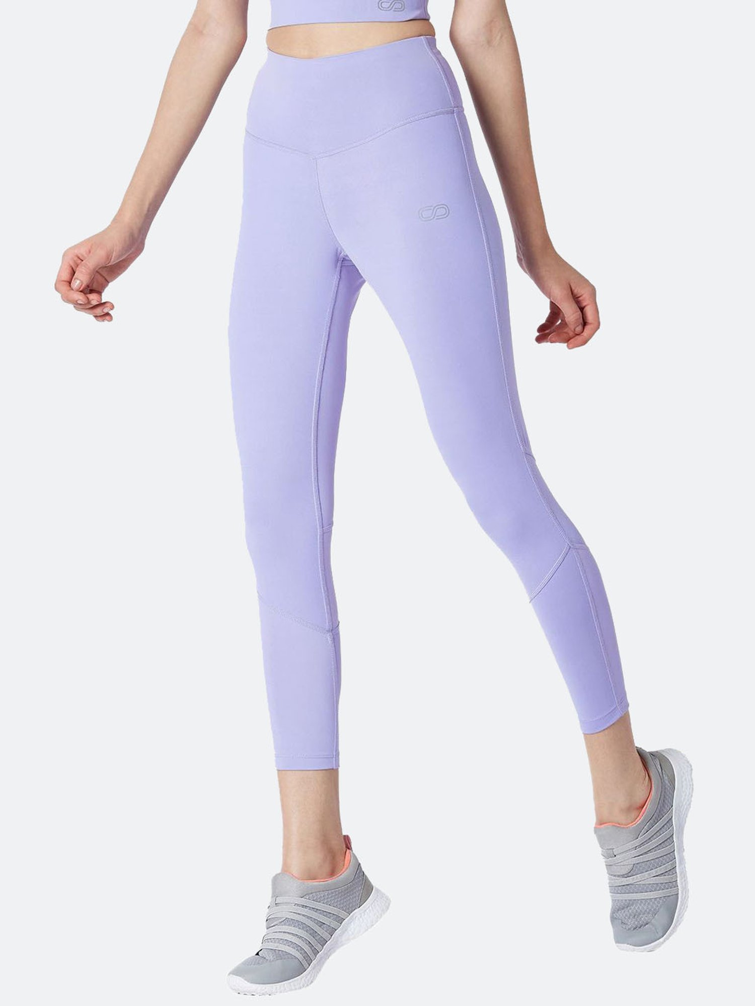 SILVERTRAQ Lavender Relaxed Fit Leggings