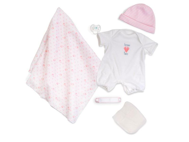 Paradise Galleries Realistic Newborn Doll - Forever Yours Treasure, 7-Piece Reborn Doll Gift Set with Magnetic Pacifier