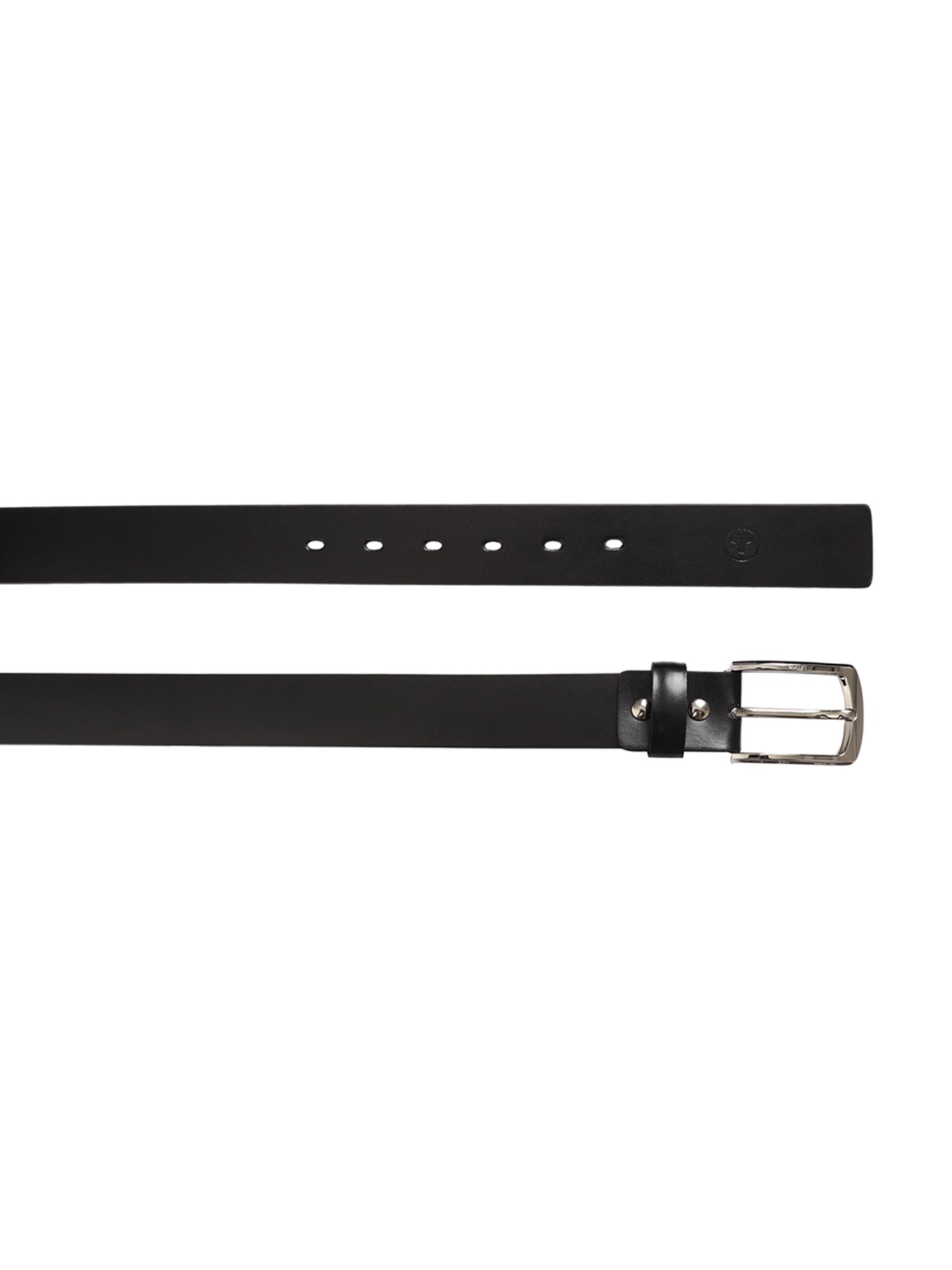 BULCHEE Black Leather Casual Belt for Men