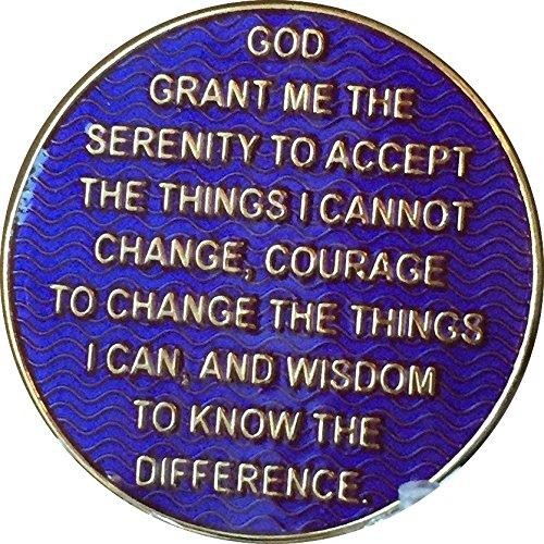 If Nothing Changed There'd Be No Butterflies Reflex Purple Gold Plated Medallion Butterfly Chip