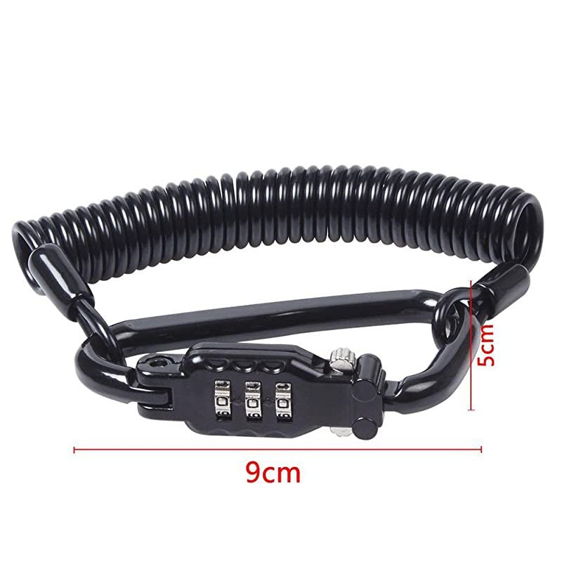 Helmet Lock Anti-Theft Combination PIN Locking Secures Compatible with CBR1000RR 2017-Newer