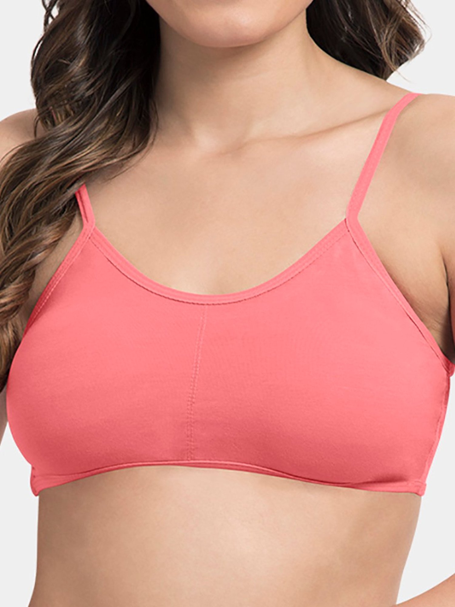 Tweens Coral Non Wired Padded Seamless Bra