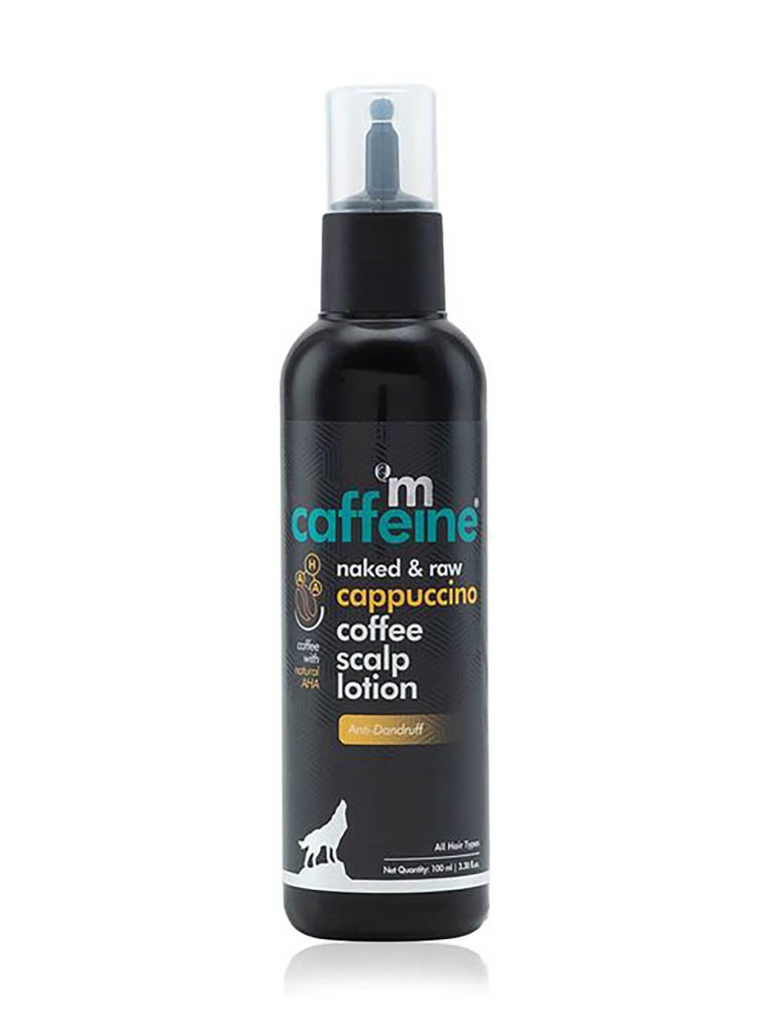 mCaffeine Naked & Raw Cappuccino Coffee Scalp Lotion - 100 ml