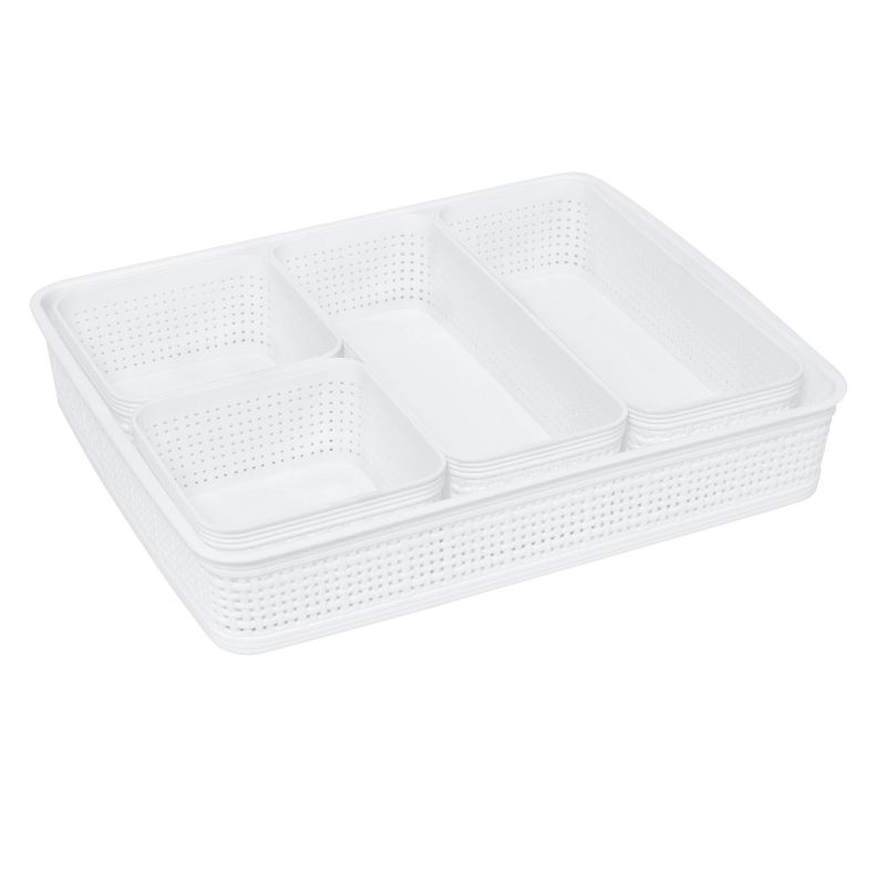 Simplify 5pk Organizing Set White