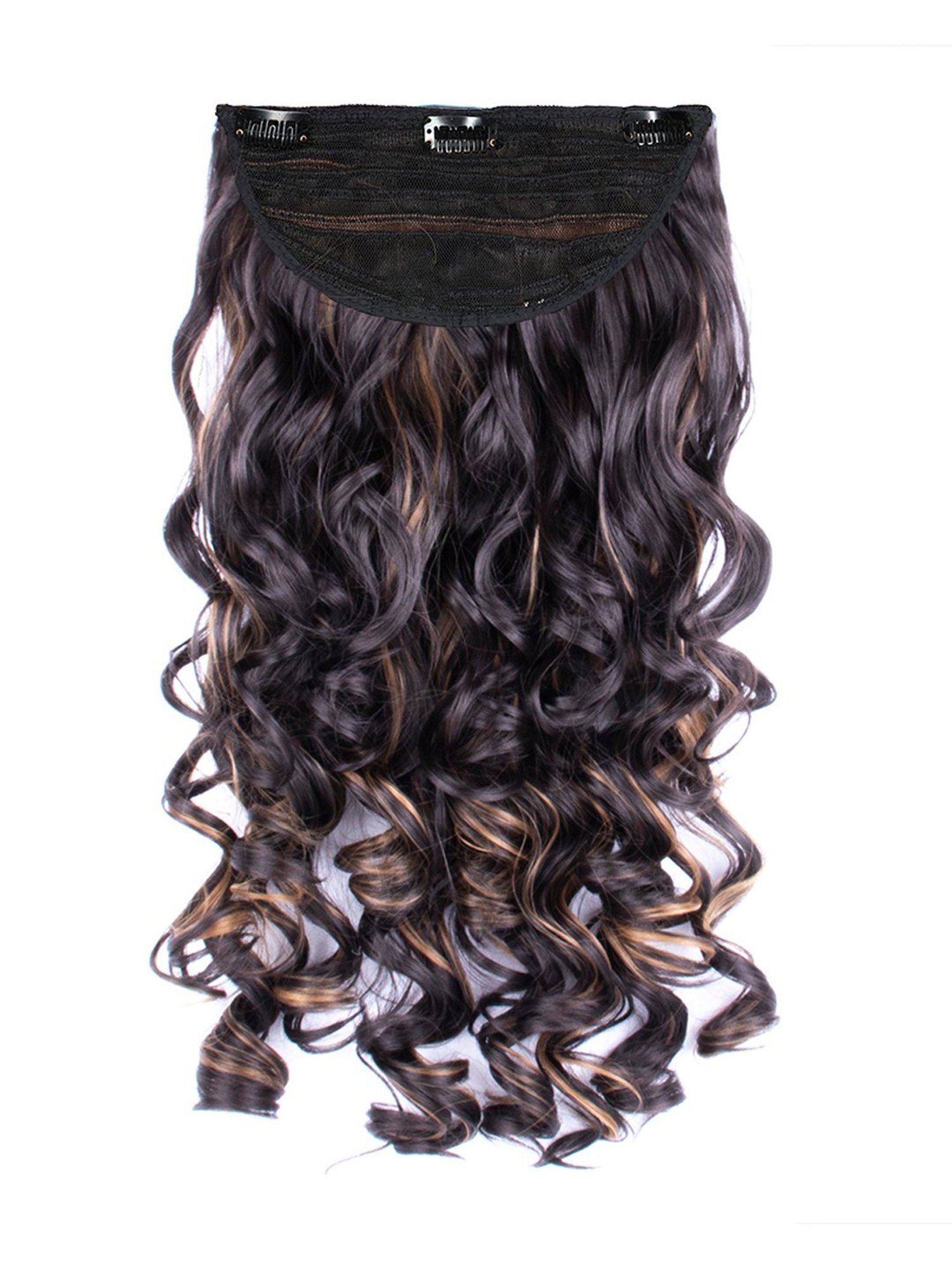 Streak Street Curly Jet Black Ponytail